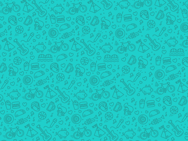 Memphis pattern by Allie Mounce on Dribbble