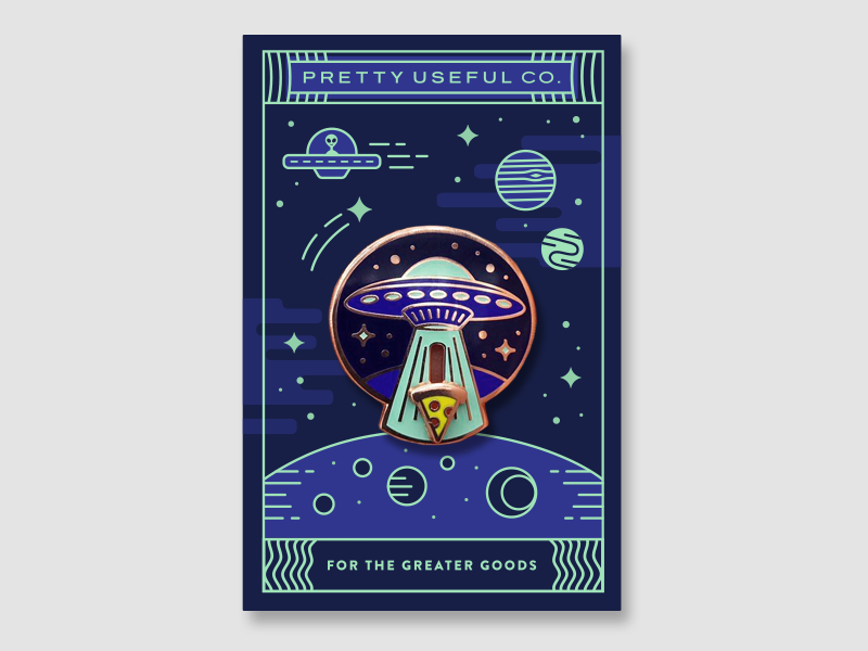 We Come in Pizza pretty useful for sale pin game strong pizza scifidelity super team deluxe ufo pin pin game enamel pin