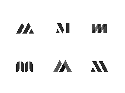 Mmmm brand branding design icon logo m mark minimal