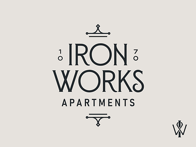 Ironworks 2 brand branding design icon logo