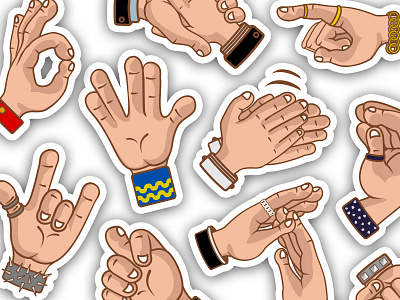 Hands  Sticker Pack