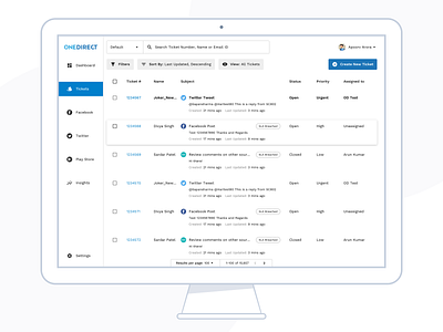 B2B Dashboard Design blue dashboad design flat minimal saas ui ux web