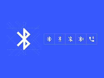 Bluetooth Icons Set