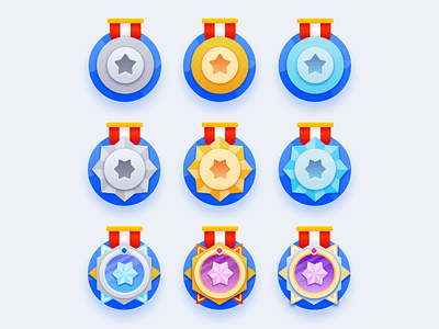 Zet-Medal inspiration icon illustration ui