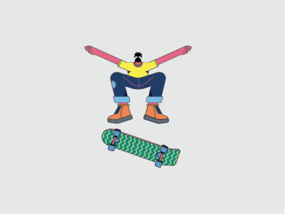 Skateboarding african art design digitalart flat graphic illustration pattern skateboarding sport vector