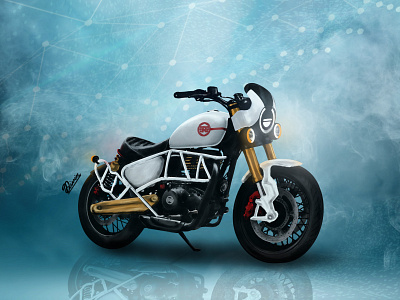 Royal Enfield Meteor 350 concept design concept design design designs motorcycle