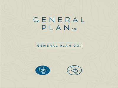 General Plan Co. agency branding logo map