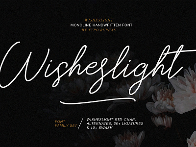 Wisheslight - Handwritten Font