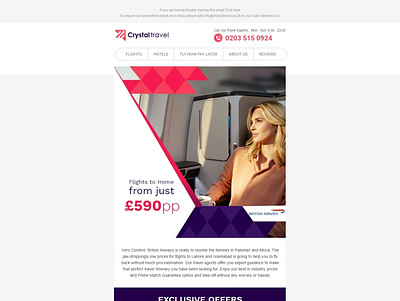 VFR British Airline branding design flat ui ui design web