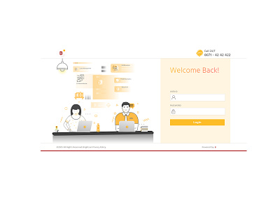 User & Application Admin branding design icon illustration minimal redesign responsive typography ui ux vector yellow