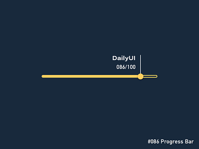 DailyUI #086 Progress Bar