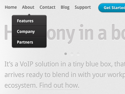 vtalk UI Elements button dropdown ui vtalk