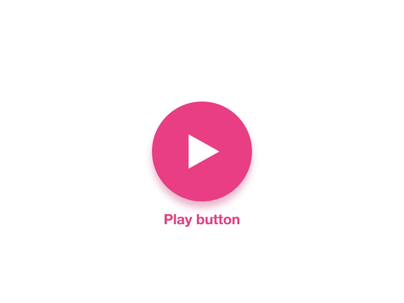 play button app icon logo ui ux 动画 卷筒纸 向量 品牌 商标 图标 应用 插图 活版印刷