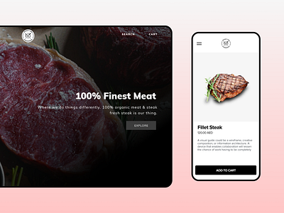 Meat Shop E-Commerce Website