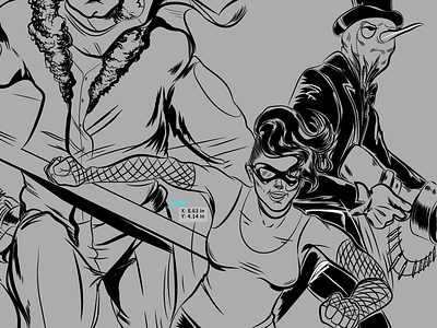 WIP for Epic Canadiana cover