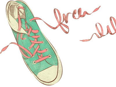 Soul Shoes canvas illustration illustrator laces photoshop print screen print shoes soul typography