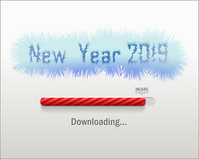 New Year 2019 Downloading... design gradient graphic illustration new year 2019 seasons vector winter