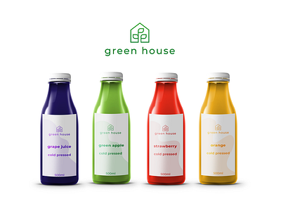 green house bottle desing