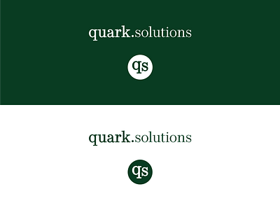 Quark solutions logo and branding | 1/3 brand identity brand identity design branding branding design design design art digital flat icon idea illustration logo logo design minimal