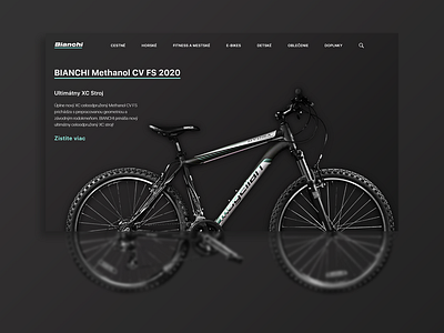 🚲 Bike shop web page redesign | 1/2 dark design landing landing page redesign ui uidesign ux uxdesign uxuidesign web website website design