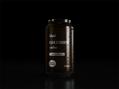 Logo design and branding for cold brew coffee brand | 3/3
