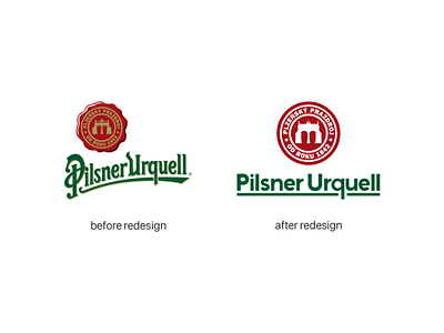 Pilsner Urquell Logo redesign | 1/3