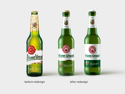 Pilsner Urquell Bottle redesign | 2/3