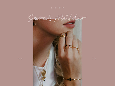 Jewelry Lookbook Cover Design