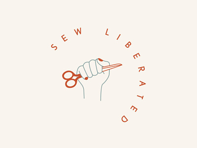 Sew Liberated Logo Design