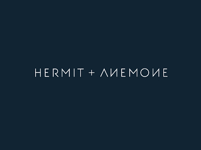 Hermit & Anemone Discarded Logo Design