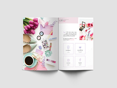 Nail That Accent Media Kit beauty beauty blog blog blogger layout lifestyle blog media kit print design