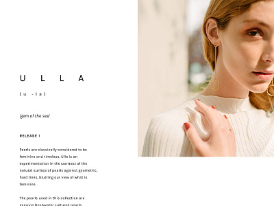 Jewelry Lookbook collection editorial jewelry layout layoutdesign lookbook typography