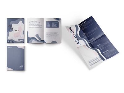 All At Sea - Brochure brochure brochure design brochure layout flyer flyer design layout