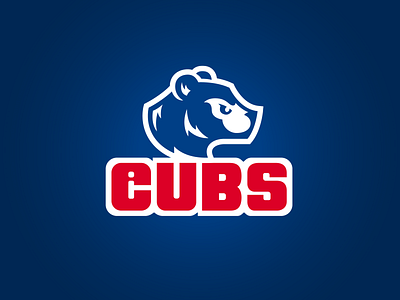 iCubs Logo baseball brand identity branding design graphic design logo logo design sports sports logo typography vector