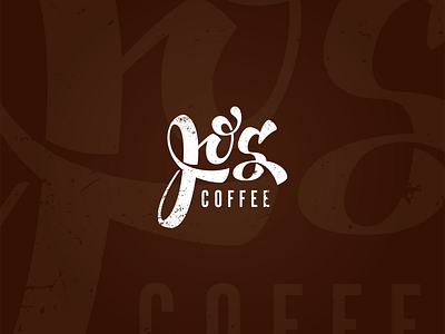 Jo's concept brand brand identity branding brush brush lettering coffee corporate identity design graphic design logo logo design mockup script typography vector
