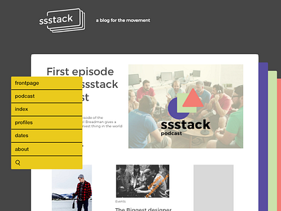 Ssstack Front Page