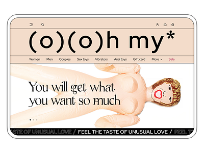 Ooh My* | Sex shop Website