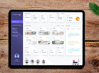 EVERYWHERE - home automation app app branding design graphic design illustration logo product typography ui vector web