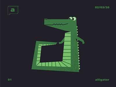 Day 01 - 'a' alligator