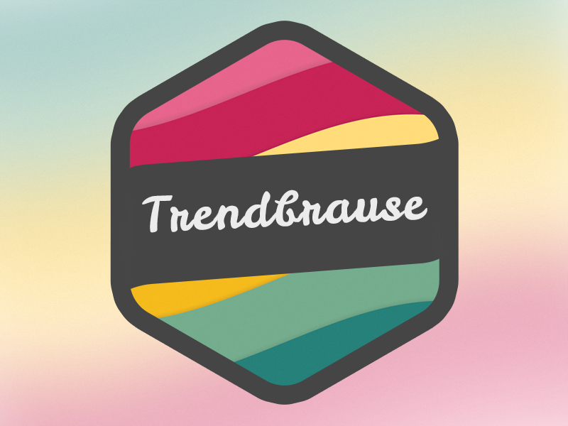 Trendbrause Logo version 3 logo lemonade brause limonade trendbrause icon