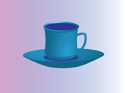 Simple Cup & Plate adobe illustrator cc adobe illustrator draw illustration