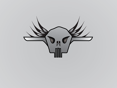 Skull Logo Designing adobe illustrator cc creativity illustration logo skull logo