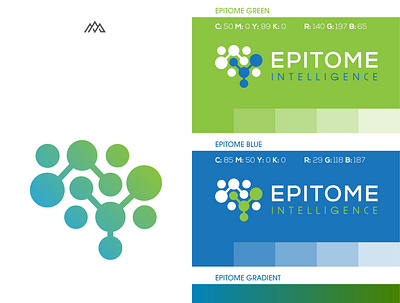 Epitome Intelligence - Color Pallete africa african brand brand design brand identity branding brandmark color color palette gradient icon kenya logotype