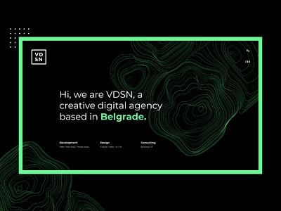 Agency Website branding design figma flat green hero hero page minimal type typography ui ux vector web website