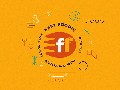 Fast Foodie Branding branding foodie logo