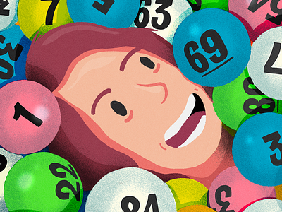 Lottery illustration