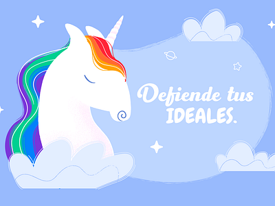 Pride 2019 2/11 ai arcoíris illustration ilustración lgbtq orgullo pride rainbow unicorn