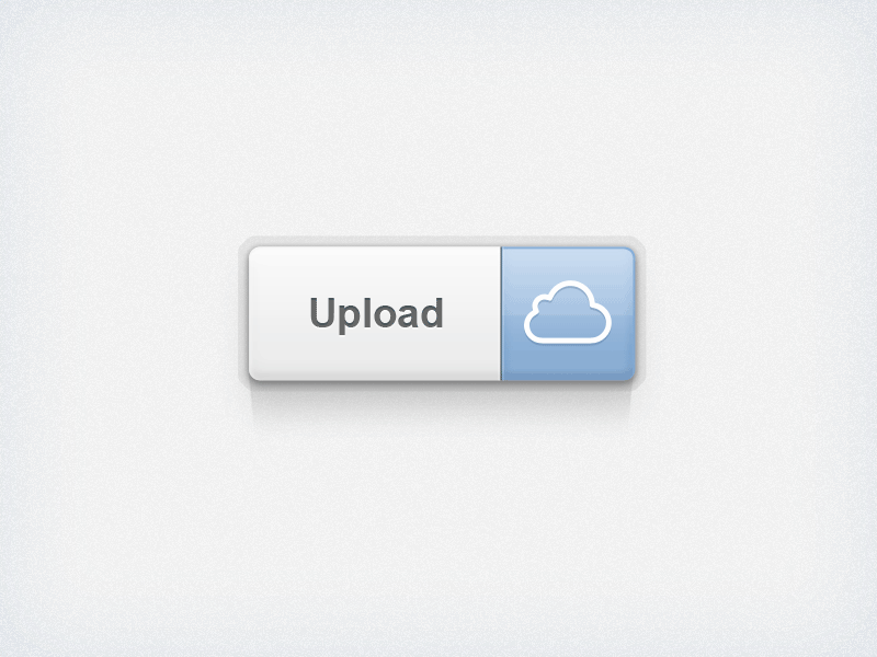 Upload Button Animated animated blue button cloud gif green grey upload