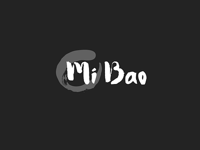 Mi Bao Logo logo design mi bao streetfood