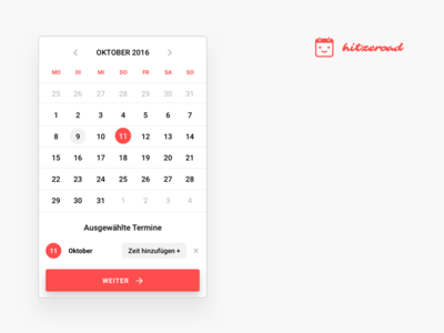 Hitzeroad web app